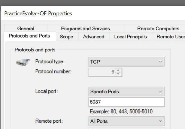 Firewall Rules and Anti Virus Exclusions